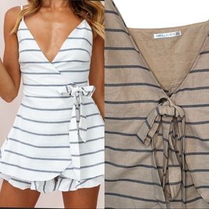 Selfie Leslie Saints + Secrets Libra Crossover Strappy Wrap Dress, Size XS